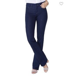 NYDJ Lift Tuck Technology Bootcut Studded Jeans